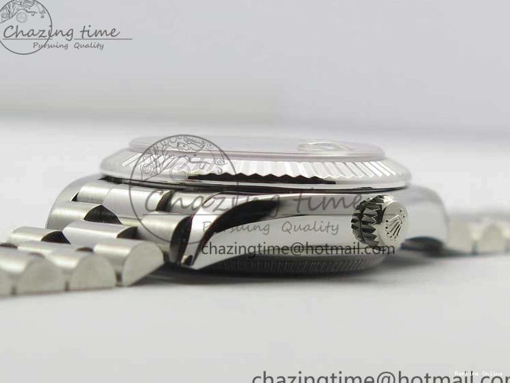 0416 Datejust 31mm 278275 SS BP Maker Best Edition Gray Crystals Markers Dial on SS President Bracelet SunProtective 3090